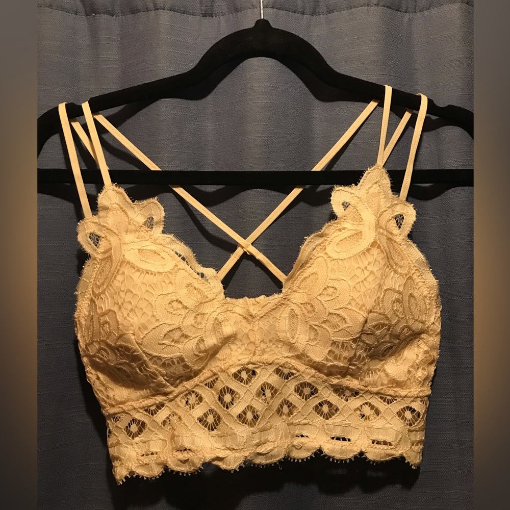 Lace bralette anemone size M